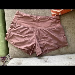 Lulu mauve shorts